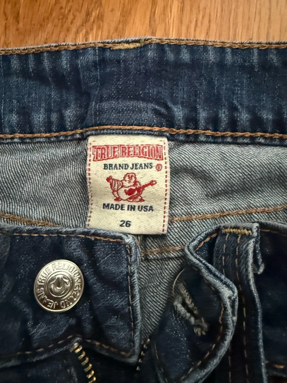 True Religion Women's Indigo Skinny Jeans - Picture 3 of 3
